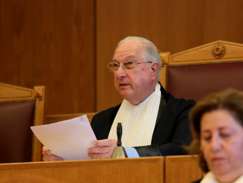 Παραιτήθηκε ο Πρόεδρος του ΣτΕ