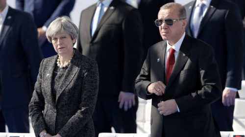 Συνάντηση Ερντογάν – Μέι στις 15 Μαΐου