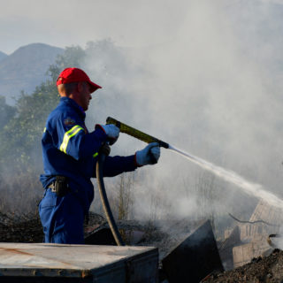 Ζάκυνθος: Σε ύφεση τα πύρινα μέτωπα