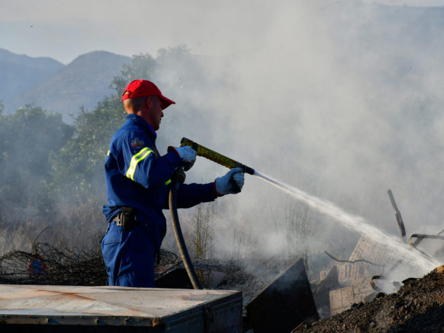 Σε εξέλιξη πυρκαγιά σε περιοχή του Ρεθύμνου