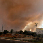 Δραματική η κατάσταση στην Κινέτα εξαιτίας της πυρκαγιάς