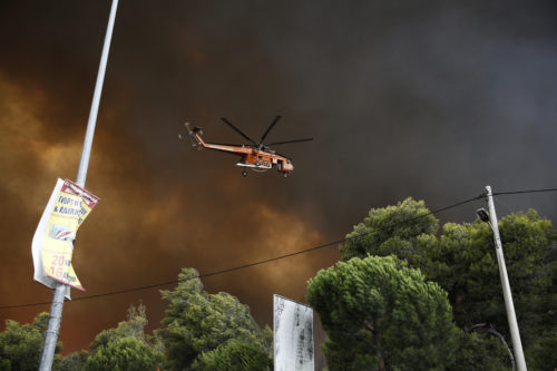 Ενεργειακά όπλα βλέπει πίσω από τις φονικές πυρκαγιές στην Αττική ο αντιπρόεδρος της ΕΥΔΑΠ