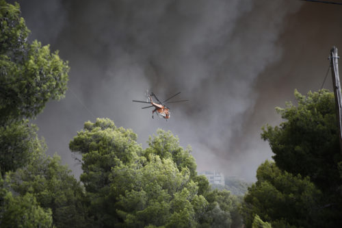 Πάτρα: Πυρκαγιά σε δασική έκταση στην Κλειτορία Καλαβρύτων