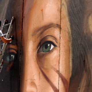 Ελεύθεροι οι δύο Ιταλοί που ζωγράφισαν πορτρέτο της Άχεντ Ταμίμι στο Τείχος της Βηθλέεμ