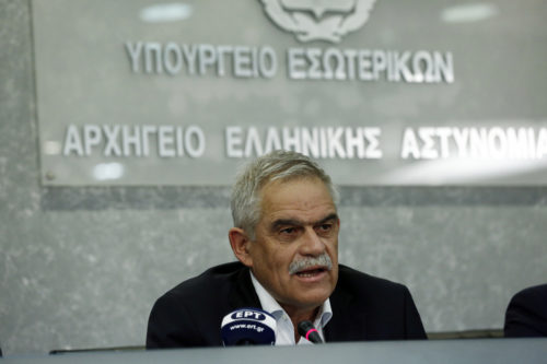 Ν.Τόσκας: Όχι απλά ενδείξεις αλλά σοβαρά στοιχεία που δείχνουν εγκληματική ενέργεια για τις πυρκαγές