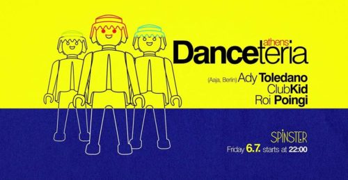 Το Danceteria καλεί τον Ady Toledano στο Spinster!