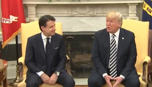 Κοινή γραμμή Τραμπ- Κόντε για μεταναστευτικό, Λιβύη και τρομοκρατία