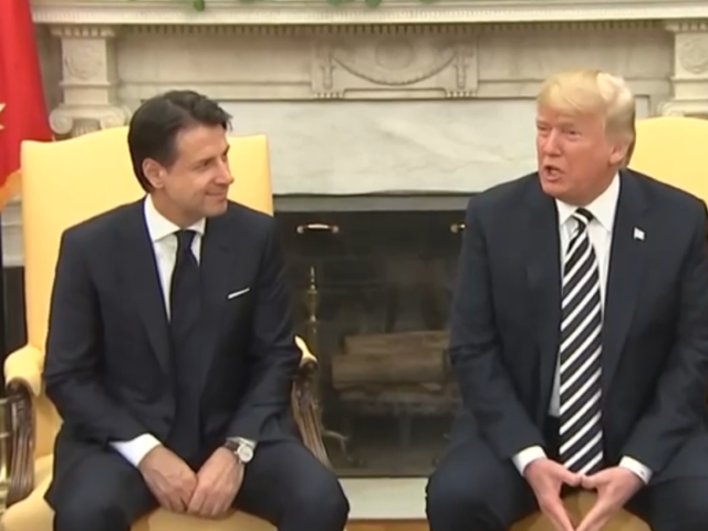 Κοινή γραμμή Τραμπ- Κόντε για μεταναστευτικό, Λιβύη και τρομοκρατία