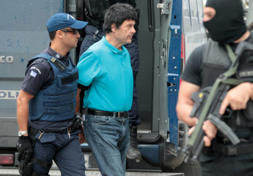 Στις φυλακές Χαλκίδας μετήχθη το πρωί ο Χριστόδουλος Ξηρός