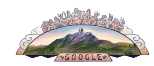 Αφιερωμένο στον Όλυμπο το σημερινό doodle της Google