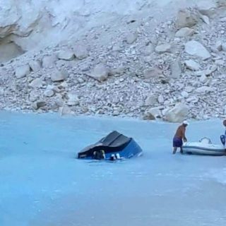 Επτά τραυματίες από την πτώση βράχων στο Ναυάγιο Ζακύνθου