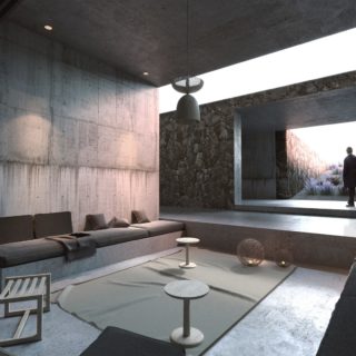 Tectonic Lodging: Ένα ξενοδοχείο που έχει τις ρίζες του στην κληρονομιά του ελληνικού μοντερνισμού δεσπόζει σε ένα ρήγμα της Ρόδου