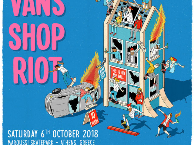 Το Vans Shop Riot επιστρέφει στην Αθήνα πιο δυνατό από ποτέ!
