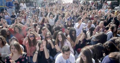 Μαθητικό συλλαλητήριο σήμερα στα Προπύλαια, ενάντια στις εθνικιστικές καταλήψεις