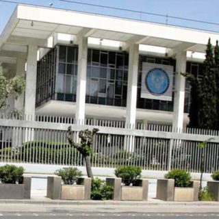 Παρέμβαση του Ρουβίκωνα στην αμερικανική πρεσβεία