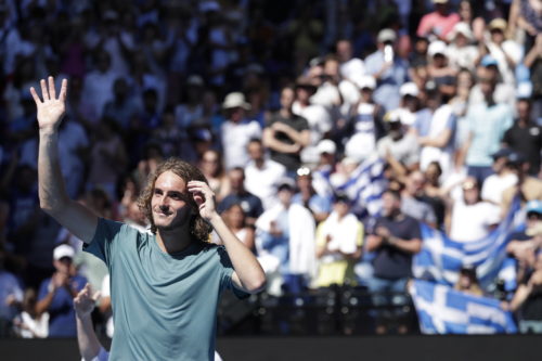 Στέφανος Τσιτσιπάς: «Ζω το όνειρό μου, νομίζω ότι είναι παραμύθι» [BINTEO]