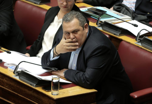 Εισαγγελική παρέμβαση για δηλώσεις Καμμένου ζητά η ΝΔ