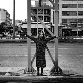 H Καλλιόπη Κανελλοπούλου-Στάμου είναι 18 ετών και ετοιμάζεται ν’ ανέβει στη σκηνή της Στέγης για να παίξει Τσέχοφ