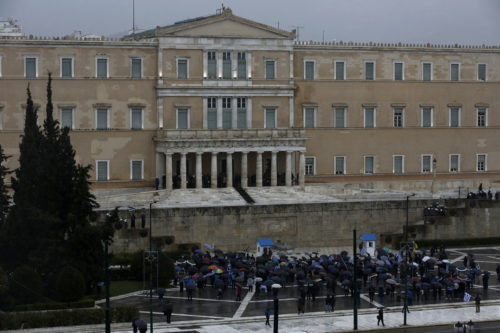 Σήμερα η ψηφοφορία για τη Συμφωνία των Πρεσπών