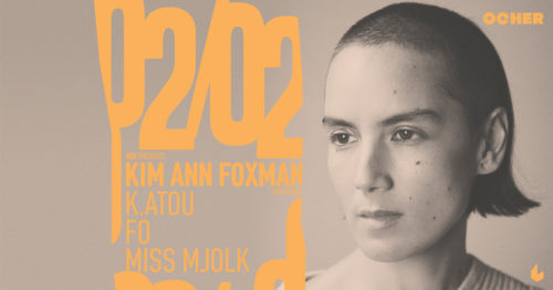 HER with Kim Ann Foxman, αυτό το Σάββατο στο six d.o.g.s