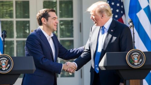 Συγχαρητήρια έστειλε ο Τραμπ στον Τσίπρα