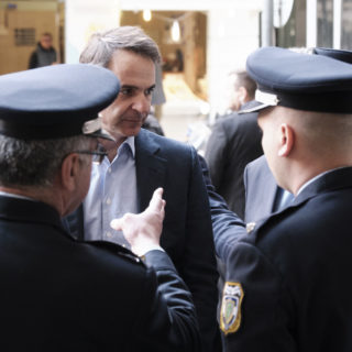 Οι δηλώσεις του Κυριάκου Μητσοτάκη μετά την επίσκεψή του στο ΑΤ Ακρόπολης