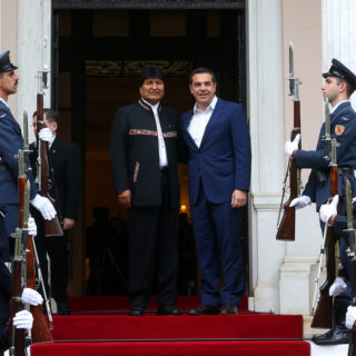 Τσίπρας: Με τη Βολιβία μας συνδέουν κοινοί αγώνες και ιδανικά