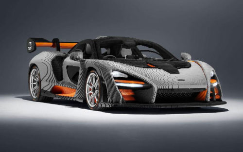 Μια McLaren Senna φτιαγμένη από LEGO σε φυσικό μέγεθος