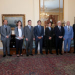 Με τους εκπροσώπους του Παγκόσμιου Βοϊατρικού Οργανισμού συναντήθηκε ο Προκόπης Παυλόπουλος