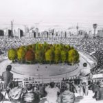 299 δέντρα μέσα στο στάδιο Worthersee στην Αυστρία