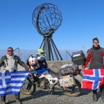 Πατέρας και γιος ταξίδεψαν από το Ταίναρο στο βορειότερο ακρωτήριο της χερσαίας Ευρώπης