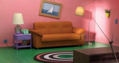 Τι θα λέγατε να καθίσετε στο σαλόνι του Stranger Things; Των Simpsons; Μήπως των Friends;