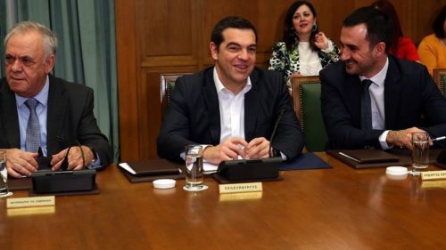 Συνεδριάζει στη 13:00 το υπουργικό συμβούλιο