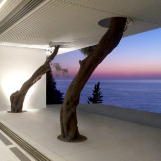 Αυτό είναι μόνο το ηλιοβασίλεμα από μια πρωτοποριακή κατοικία στην Κέρκυρα