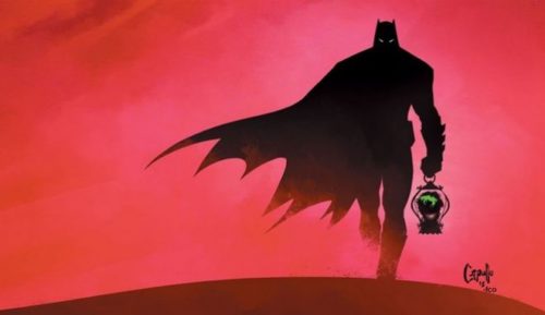 O Μπάτμαν περπατά προς την τελευταία του περιπέτεια