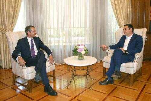 Τελετή παράδοσης – παραλαβής στο Μέγαρο Μαξίμου