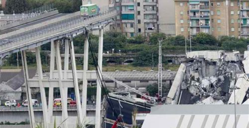 Ιταλία: Ένας χρόνος από την κατάρρευση της γέφυρας στη Γένοβα