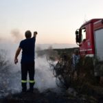 Αλεξανδρούπολη: Πυρκαγιά στο 611ο χλμ της Εγαντίας Οδού