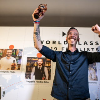 Ο Έλληνας World Class Bartender 2019, Νίκος Σουρμπάτης, στον Παγκόσμιο Τελικό του World Class Global Finals 2019