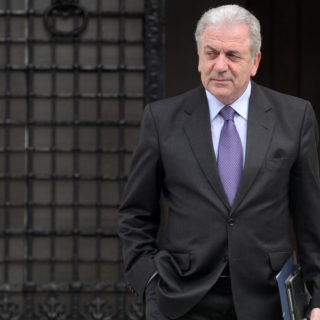 Καταθέτει ο Δημήτρης Αβραμόπουλος για την υπόθεση Novartis