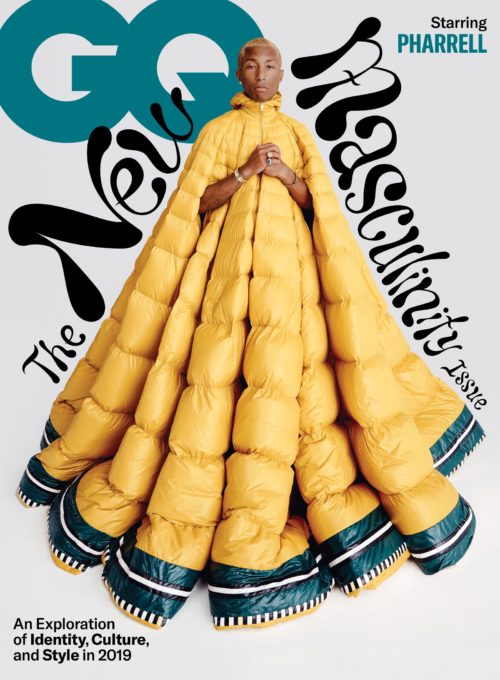 O Pharrell Williams μας συστήνει την «Νέα Αρρενωπότητα» στο εξώφυλλο του GQ