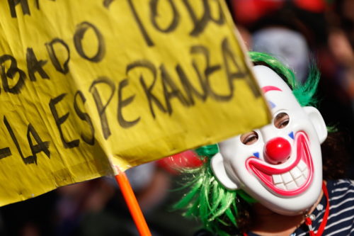 Συνεχίζονται οι διαδηλώσεις στη Χιλή