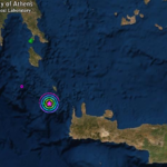 Σεισμός: 5,8 ρίχτερ ανάμεσα σε Κρήτη και Κύθηρα