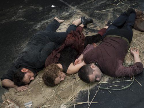 Ο Δημοσθένης Παπαμάρκος και η Γεωργία Μαυραγάνη συναντιούνται στη Στέγη με την «Εξημέρωση»