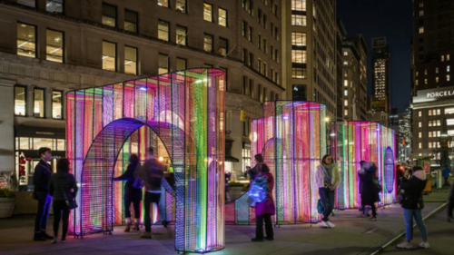 Ziggy, μια εγκατάσταση σε πλατεία της Νέας Υόρκης