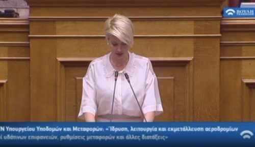 Κατερίνα Μονογυιού: Συλλαβίζει στη Βουλή και γίνεται viral [ΒΙΝΤΕΟ]