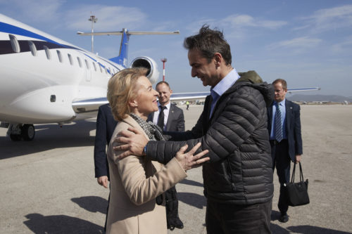 Ούρσουλα φον ντερ Λάιεν: 700 εκατομμύρια ευρώ στην Ελλάδα για το μεταναστευτικό