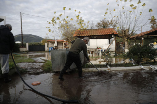 Ζημιές από πλημμύρες σε Εύβοια, Βοιωτία και Φθιώτιδα