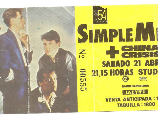 Ανάσταση στη Βαρκελώνη παρέα με τους Simple Minds