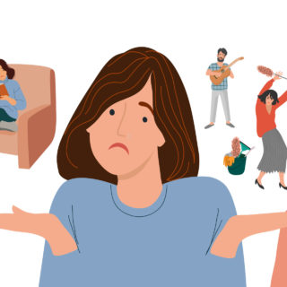 Καραντίνα σε 57 τετραγωνικά. Με τους γονείς και την αδερφή μου.